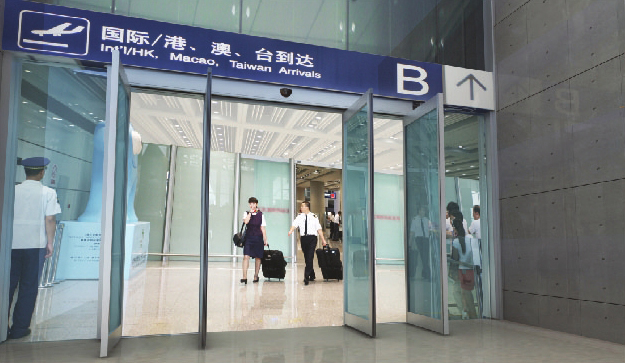緊急疏散自動門